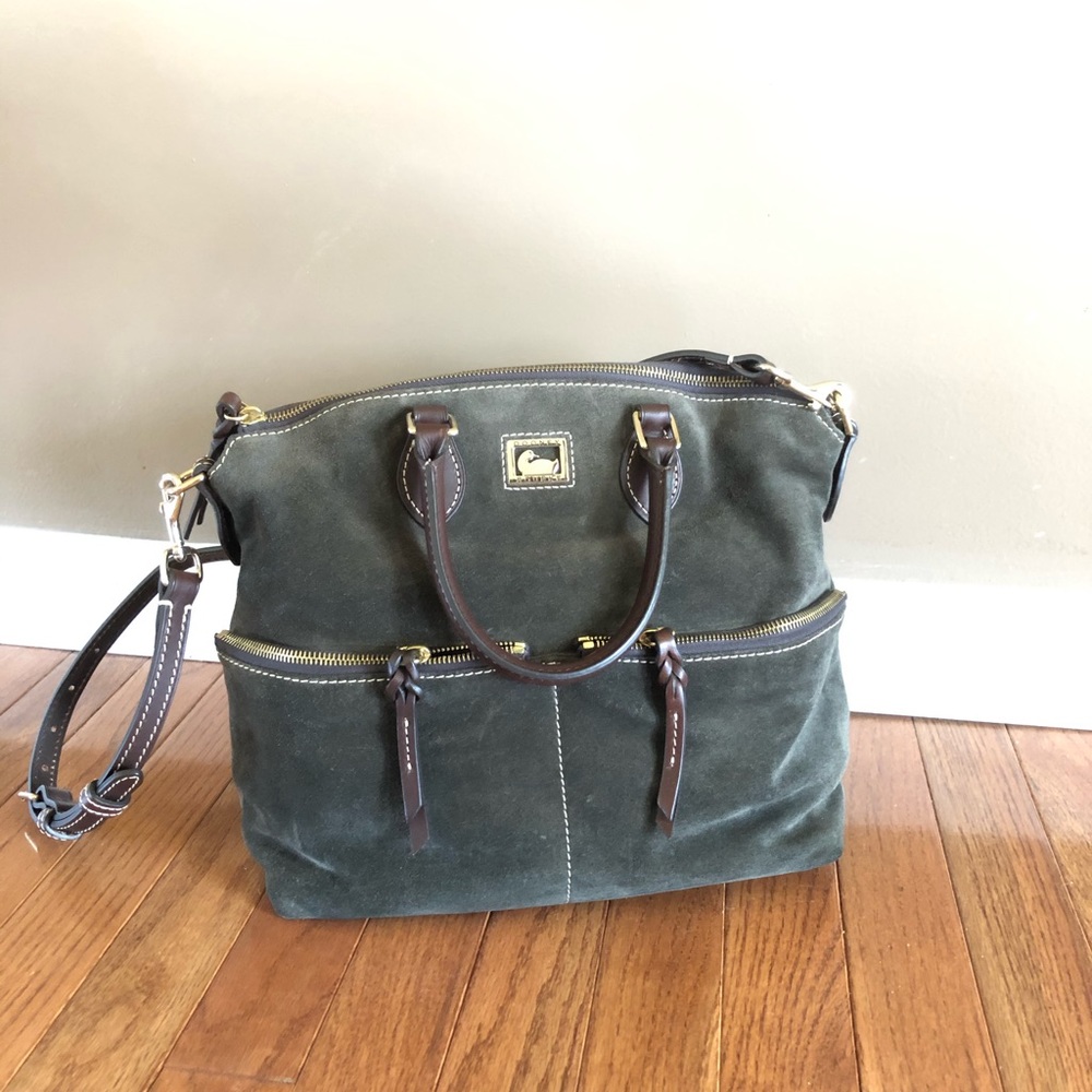 Dooney & Bourke Suede Satchel